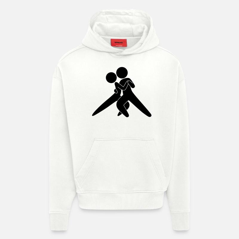 Tango Tänzer - Hoodie- made by SPREAD  - OFF WHITE