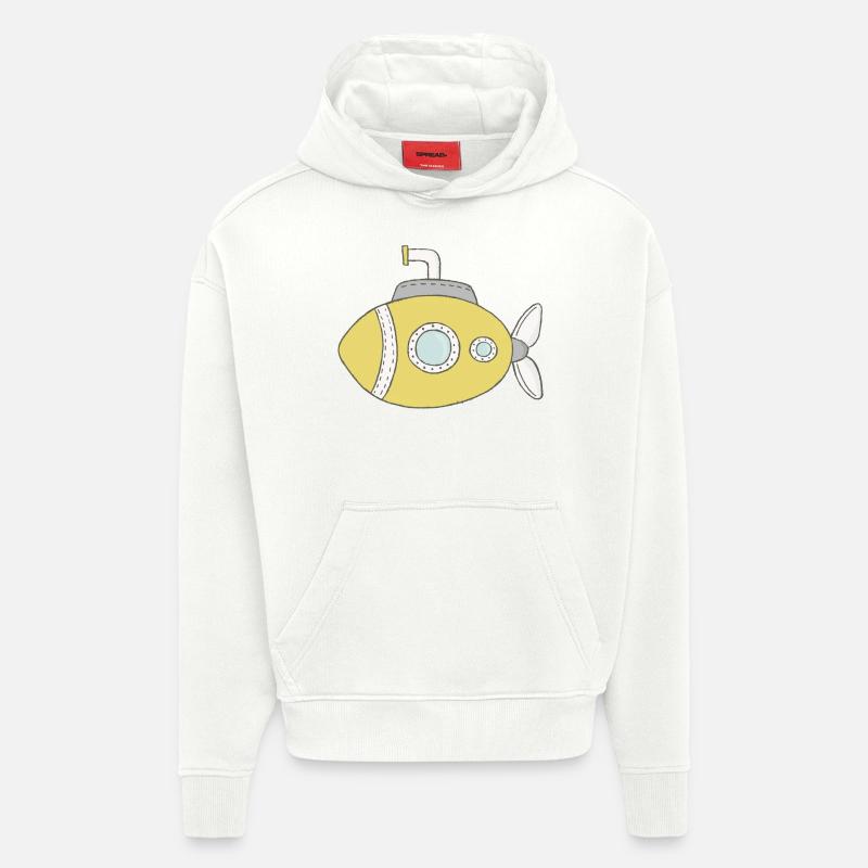 U-Boot - Hoodie- made by SPREAD  - OFF WHITE
