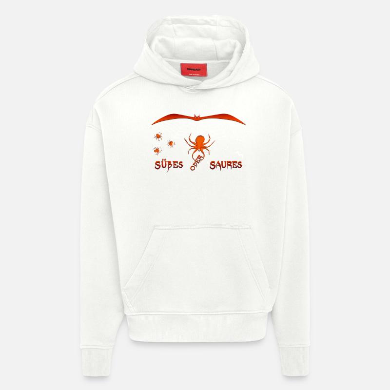 Süßes oder Saures Halloween - Hoodie- made by SPREAD  - OFF WHITE