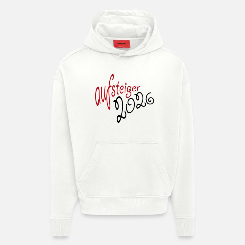 Aufsteiger 2026 Aufstieg - Hoodie- made by SPREAD  - OFF WHITE