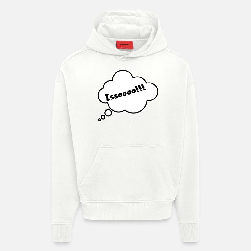 Issoooo - Hoodie- made by SPREAD  - OFF WHITE