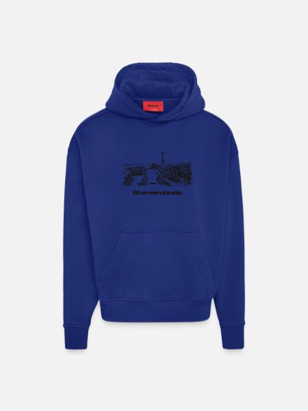 Rostock Warnemünde - Hoodie- made by SPREAD - OFF WHITE