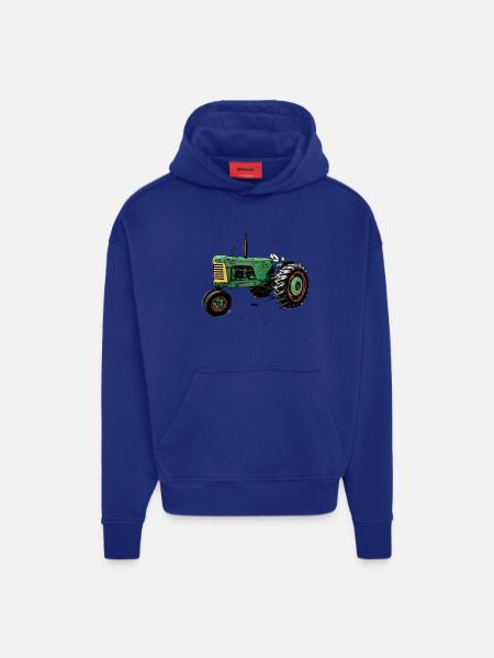 Oliver 88 Tractor - Hoodie- made by SPREAD  - OFF WHITE
