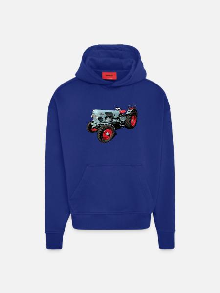 Eicher Tiger EM 235 - Hoodie- made by SPREAD - OFF WHITE