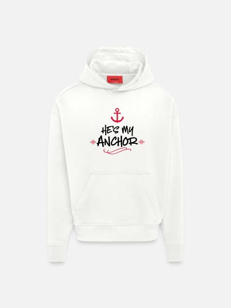 mariage - Sweat à capuche bio épais oversize fabriqué en UE - OFF WHITE