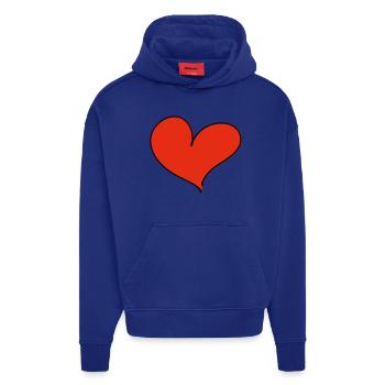 Herz / Liebe - Hoodie- made by SPREAD  - OFF WHITE - Vorne