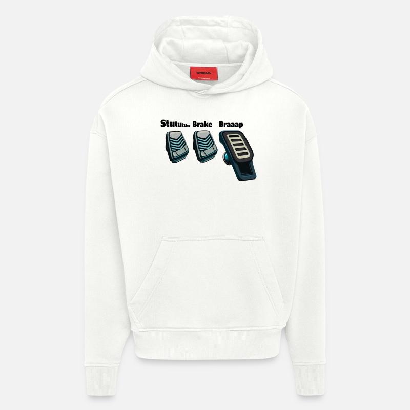 3 Pedals, 1 Love - Hoodie- made by SPREAD  - OFF WHITE