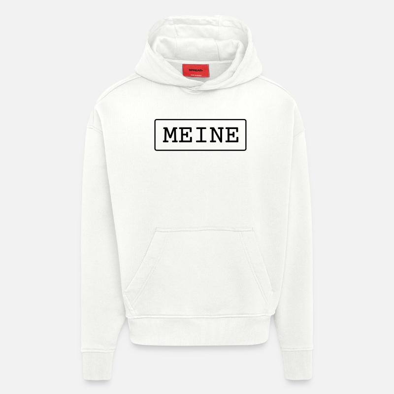 Meine Eigentum Besitz Geschenk - Hoodie- made by SPREAD  - OFF WHITE