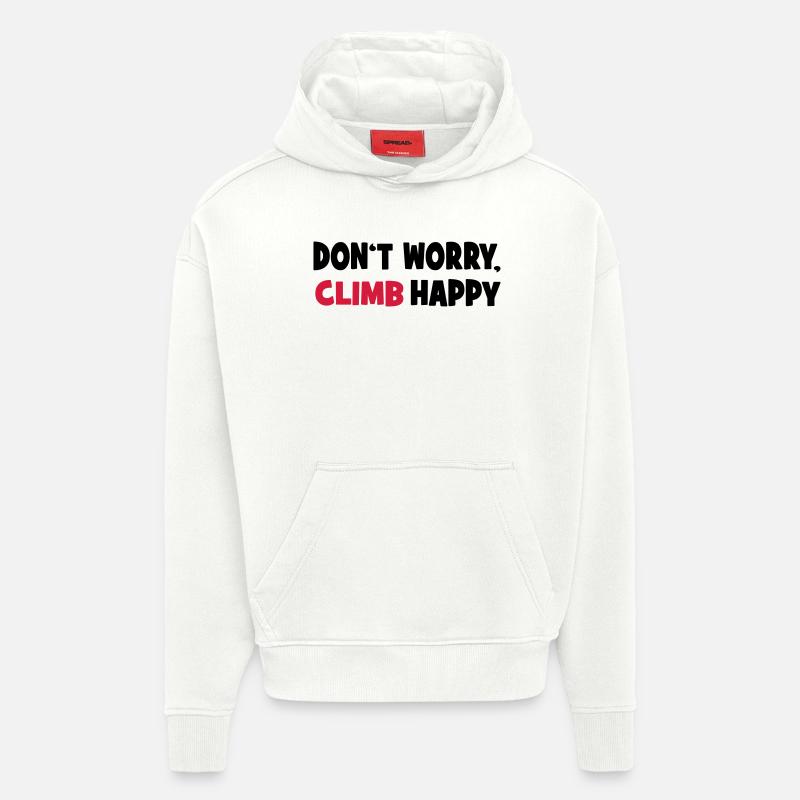 escalade - Sweat à capuche bio épais oversize fabriqué en UE - OFF WHITE