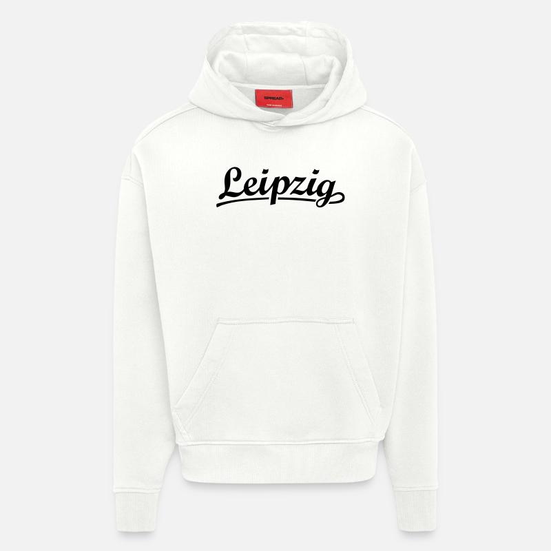 Leipzig Classic - Hoodie- made by SPREAD  - OFF WHITE