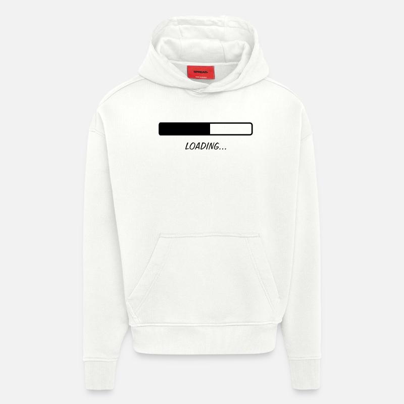 Loading ... - Hoodie- made by SPREAD  - OFF WHITE