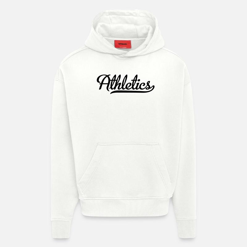Athletics - Hoodie- made by SPREAD  - OFF WHITE