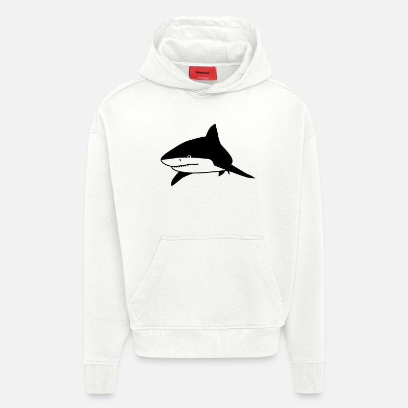 Hai-Tier - Hoodie- made by SPREAD  - OFF WHITE