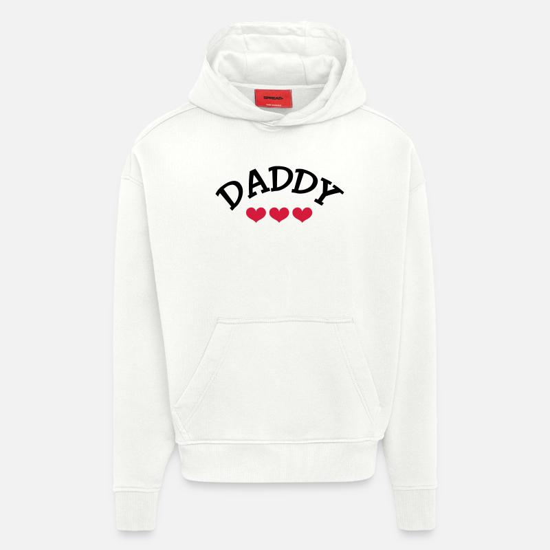 Daddy - Hoodie- made by SPREAD  - OFF WHITE