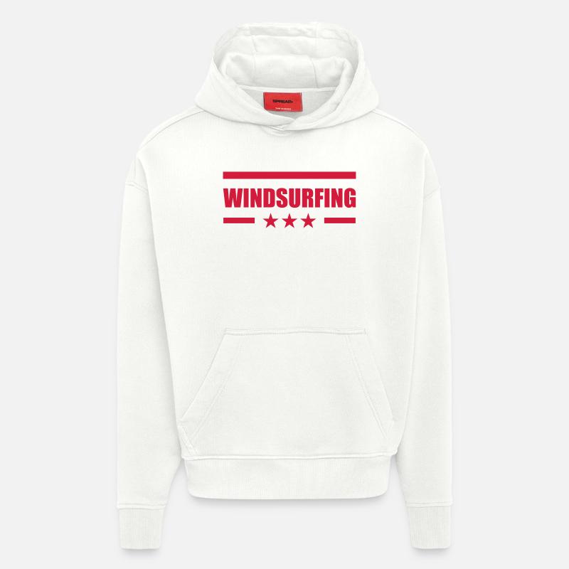 Windsurfen / Windsurfer / Windsurf / Windsurfing - Hoodie- made by SPREAD  - OFF WHITE