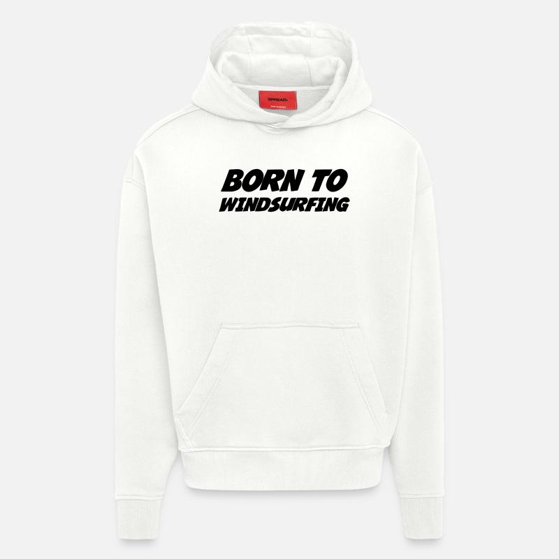 Windsurfen / Windsurfer / Windsurf / Windsurfing - Hoodie- made by SPREAD - OFF WHITE