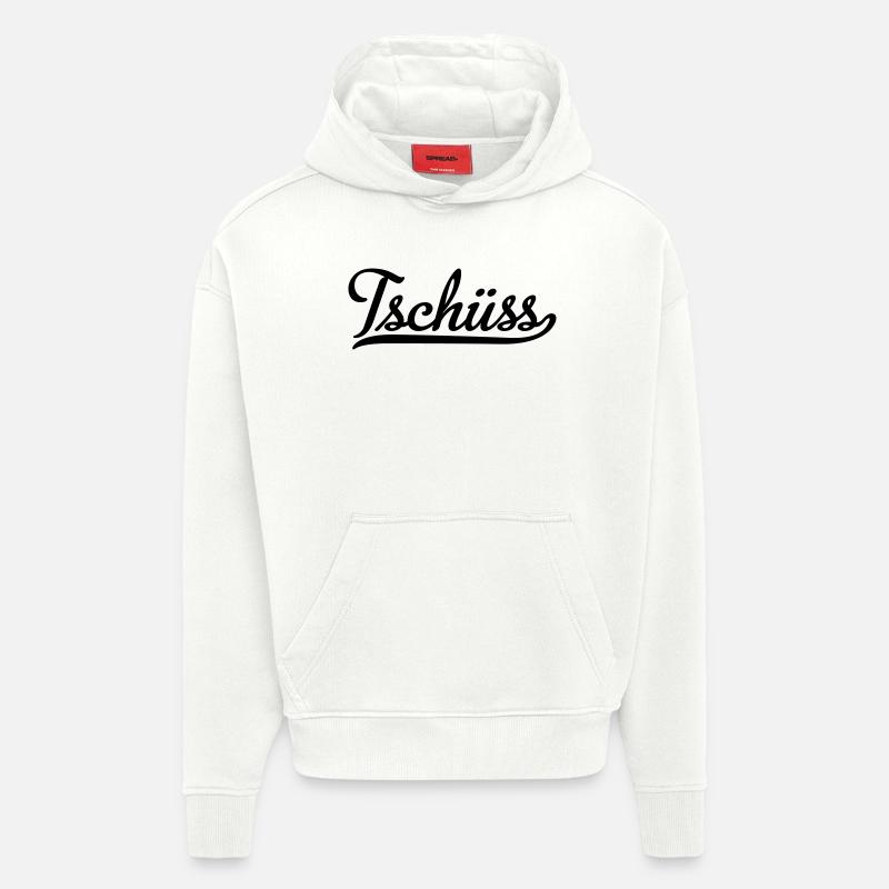 tschüss - Hoodie- made by SPREAD - OFF WHITE