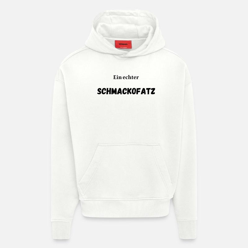 Ein echter Schmackofatz - Hoodie- made by SPREAD  - OFF WHITE