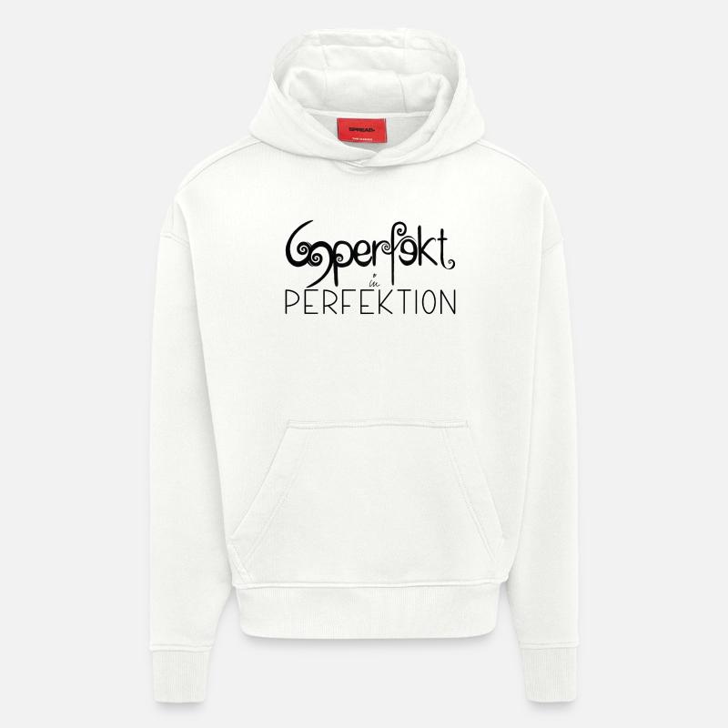 Statement - Hoodie- made by SPREAD  - OFF WHITE