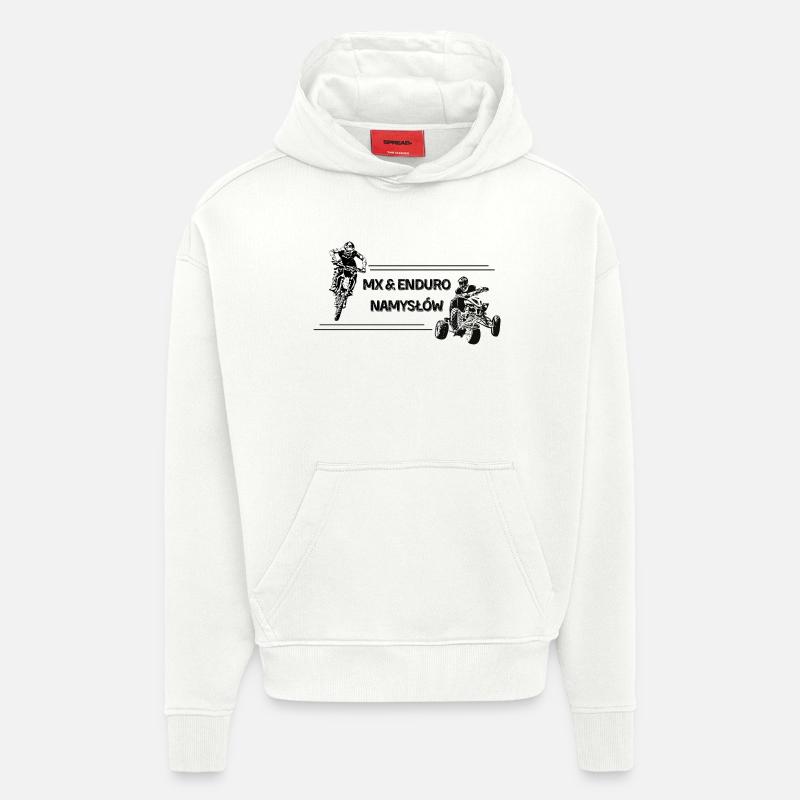 EnduroNamysłów MX&EnduroNamysłów Kollektion - Hoodie- made by SPREAD  - OFF WHITE