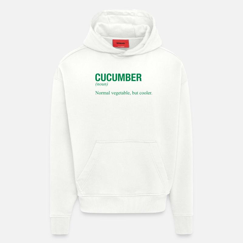 CONCOMBRE - Sweat à capuche bio épais oversize fabriqué en UE - OFF WHITE