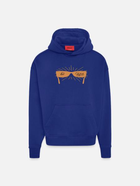 be stylish with sunglasses - Hoodie- made by SPREAD  - OFF WHITE