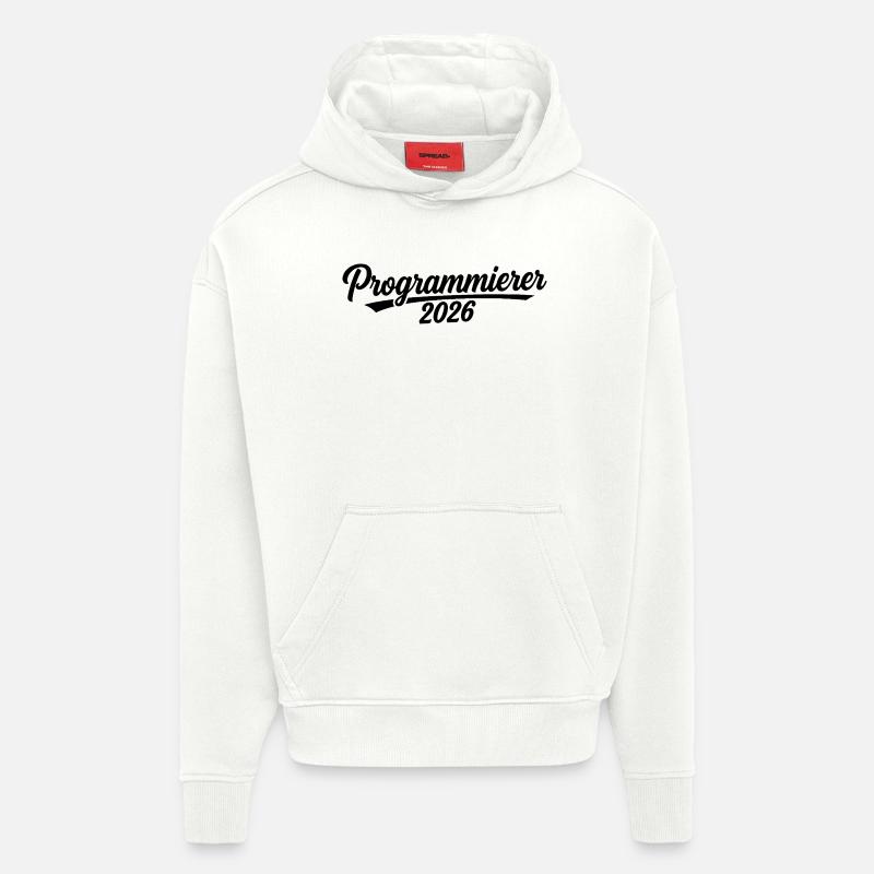 Programmer 2026 – Coding Design - Hoodie- made by SPREAD  - OFF WHITE