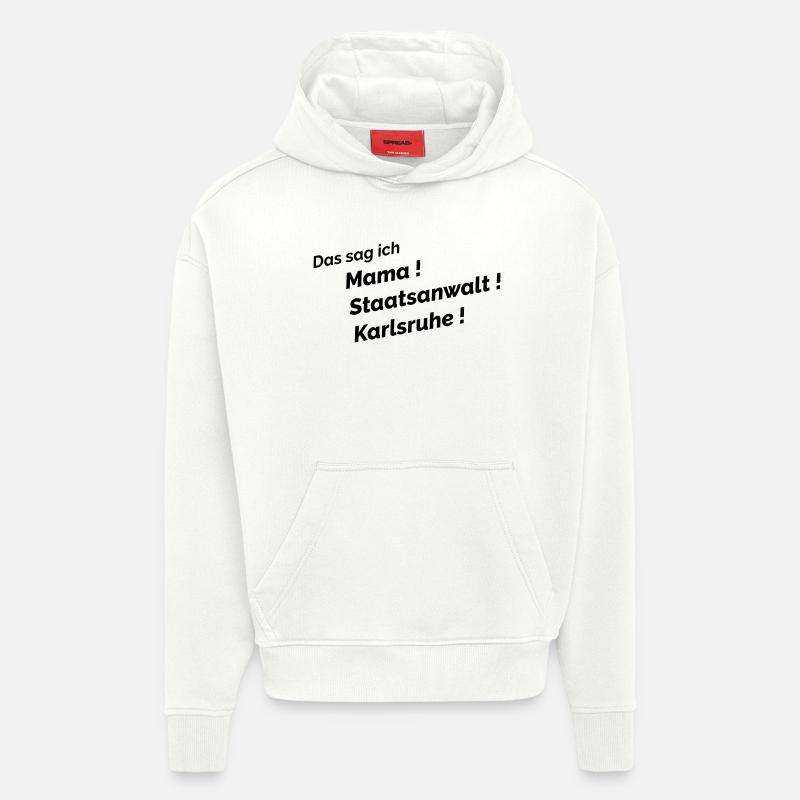 Das sag ich - Hoodie- made by SPREAD  - OFF WHITE