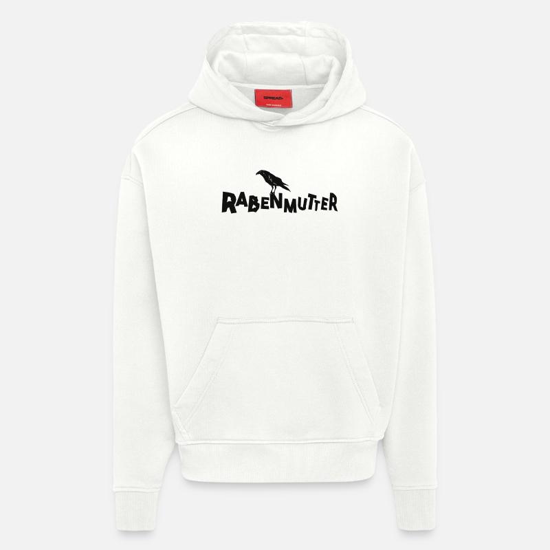 Rabenmutter - Mutter - Mama - Mami - Rabe - Hoodie- made by SPREAD  - OFF WHITE