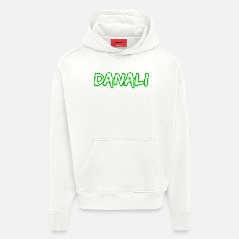 Danali - Sweat à capuche bio épais oversize fabriqué en UE - OFF WHITE