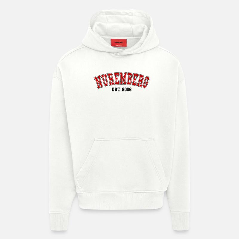 Nürnberg Est. 2006 - Hoodie- made by SPREAD  - OFF WHITE