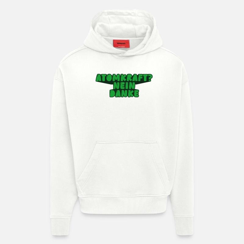 Atomkraft? Nein danke - Hoodie- made by SPREAD  - OFF WHITE