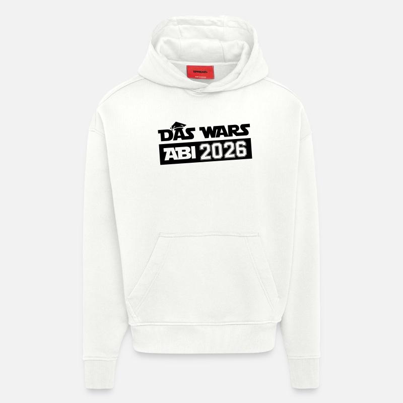 That's it Abi 2026 - Hoodie- made by SPREAD - OFF WHITE