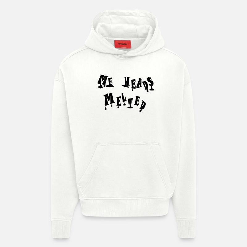 Meine Köpfe sind dahingeschmolzen - Hoodie- made by SPREAD  - OFF WHITE