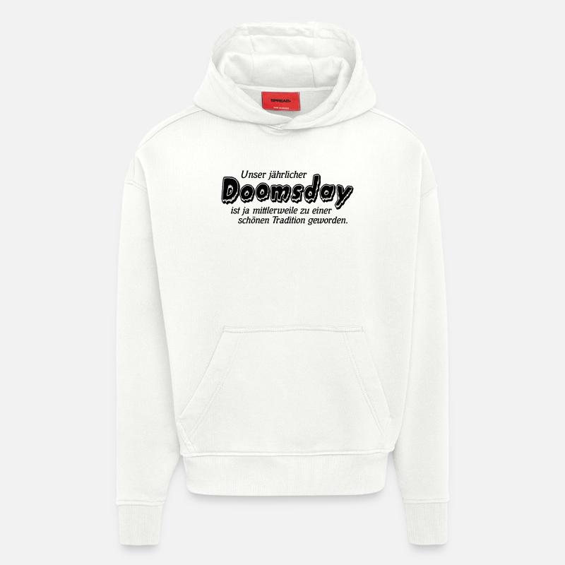 Doomsday - Hoodie- made by SPREAD  - OFF WHITE