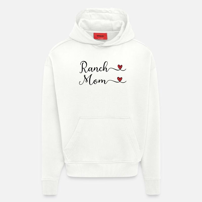 Ranch Mom - Hoodie- made by SPREAD - OFF WHITE