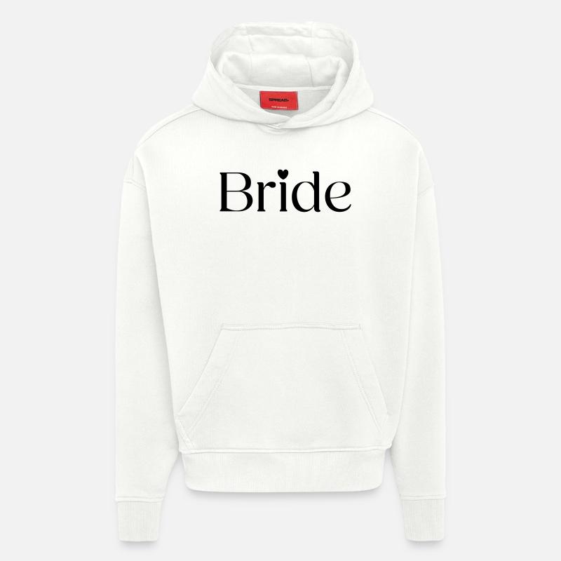 Bride  - Hoodie- made by SPREAD  - OFF WHITE
