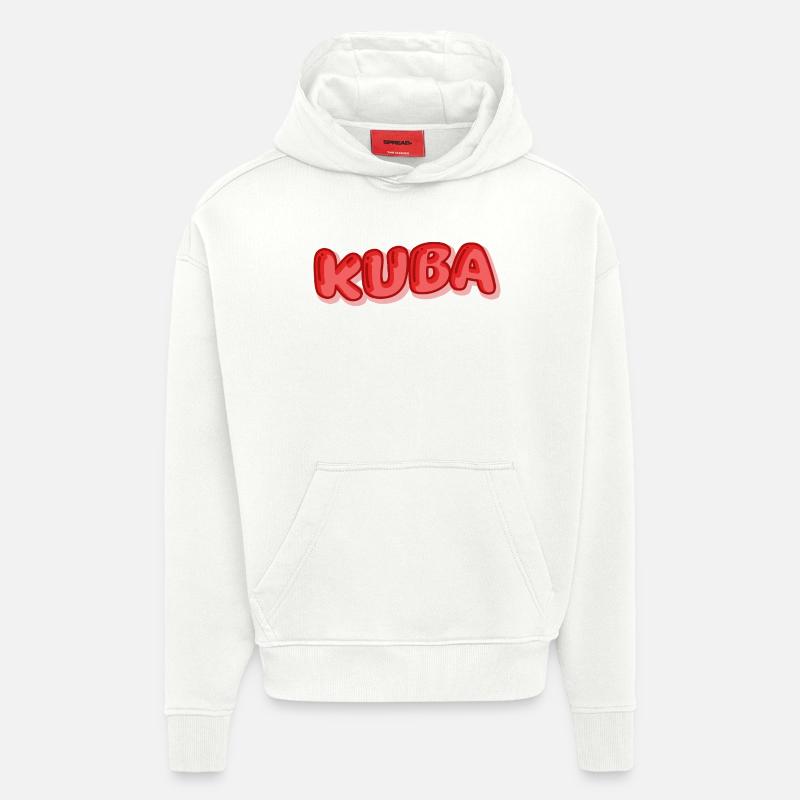 Comic Cuba - Hoodie- made by SPREAD  - OFF WHITE