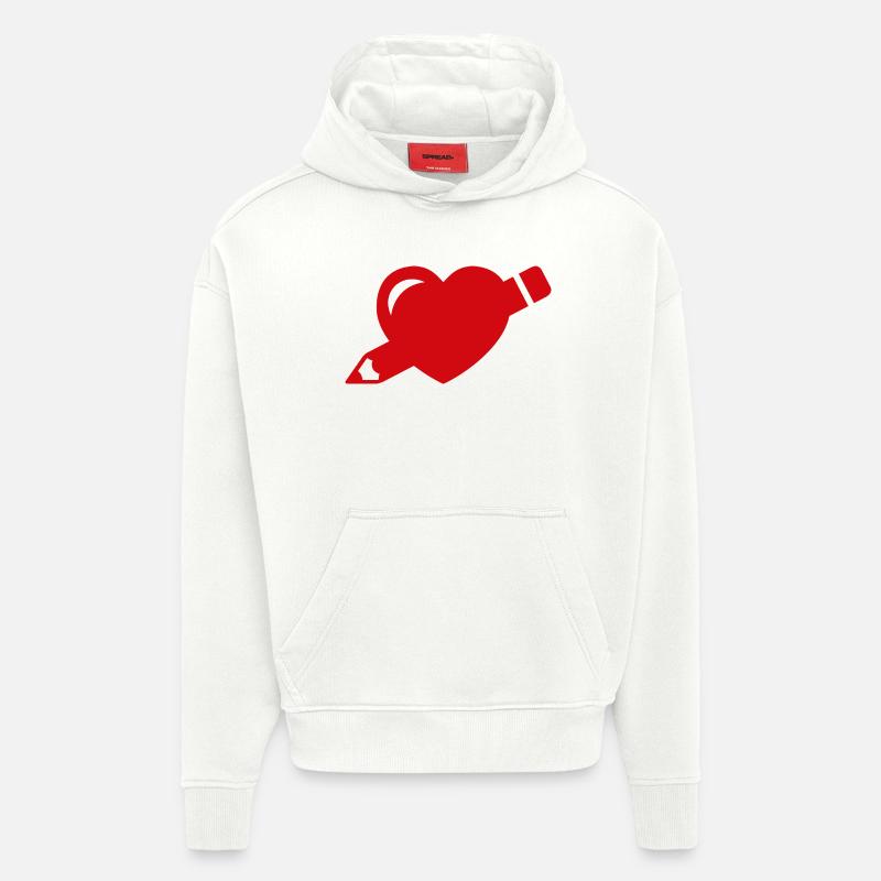 Designliebe - Hoodie- made by SPREAD  - OFF WHITE