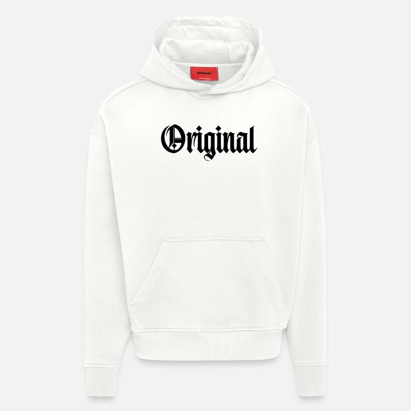 Original - Hoodie- made by SPREAD  - OFF WHITE