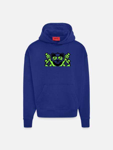 Badger Sugar Cones Logo - Hoodie- made by SPREAD - OFF WHITE