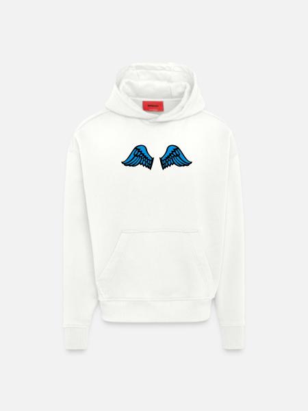 wings - Hoodie- made by SPREAD - OFF WHITE