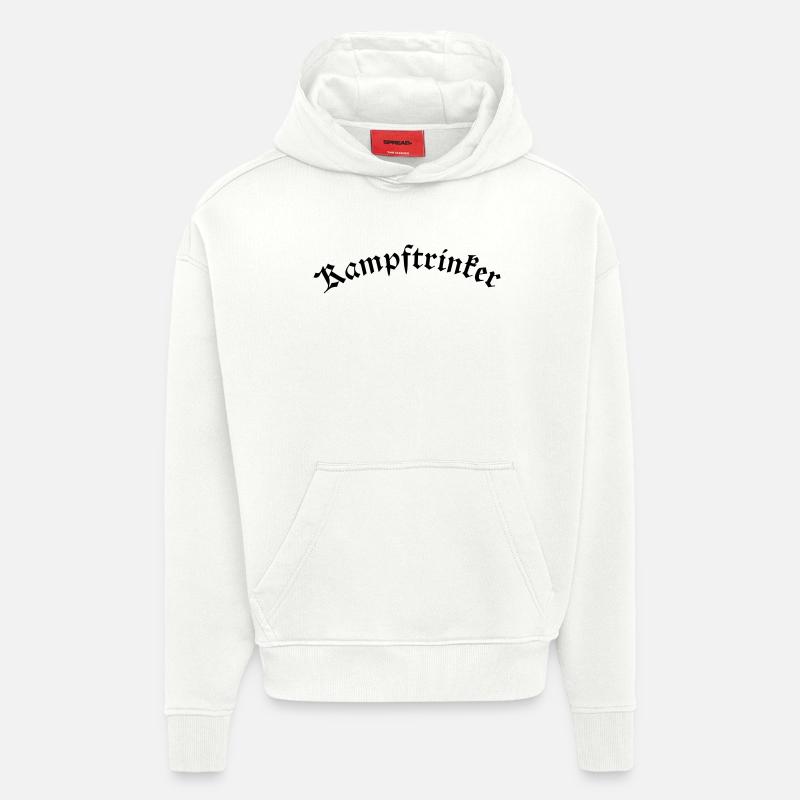 Kampftrinker - Hoodie- made by SPREAD  - OFF WHITE