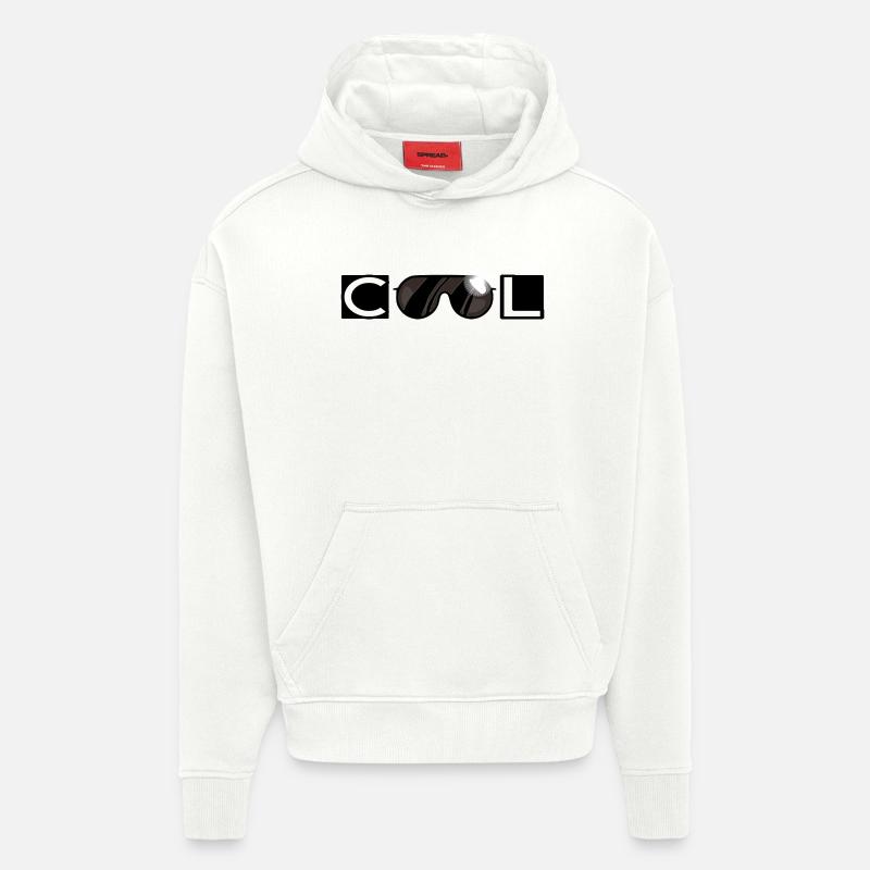 Cool - Hoodie- made by SPREAD  - OFF WHITE