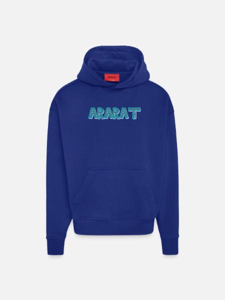 ARARAT - Hoodie- made by SPREAD  - OFF WHITE