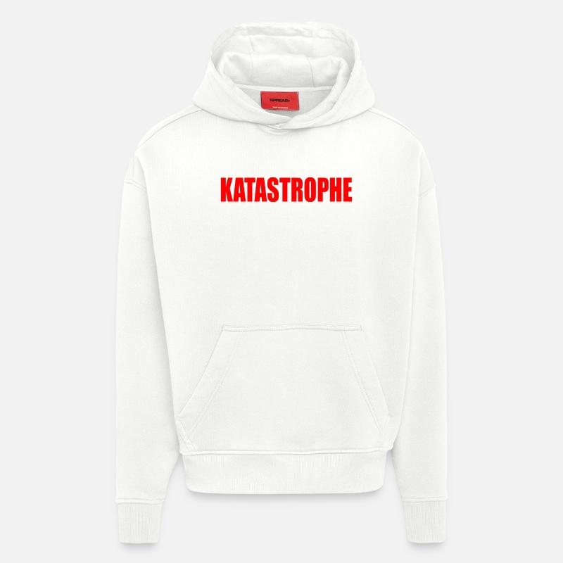 Katastrophe - Hoodie- made by SPREAD  - OFF WHITE