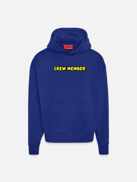 Crew Mitglied - Hoodie- made by SPREAD - OFF WHITE