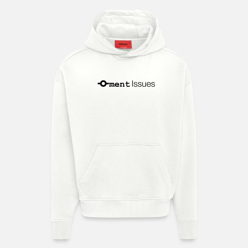 Commitment Issues - Hoodie- made by SPREAD  - OFF WHITE