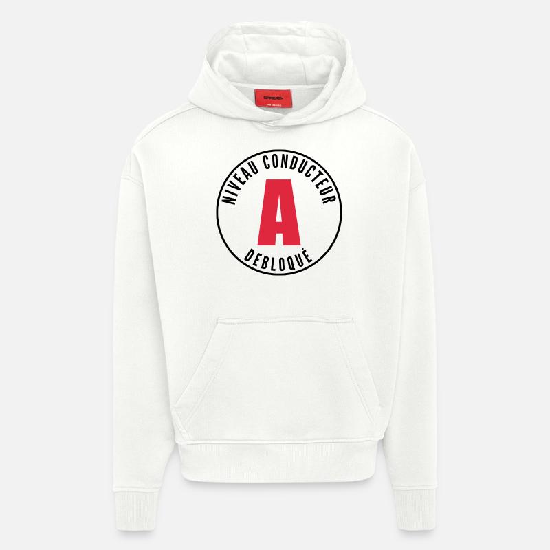 Junge Lizenz - Hoodie- made by SPREAD  - OFF WHITE