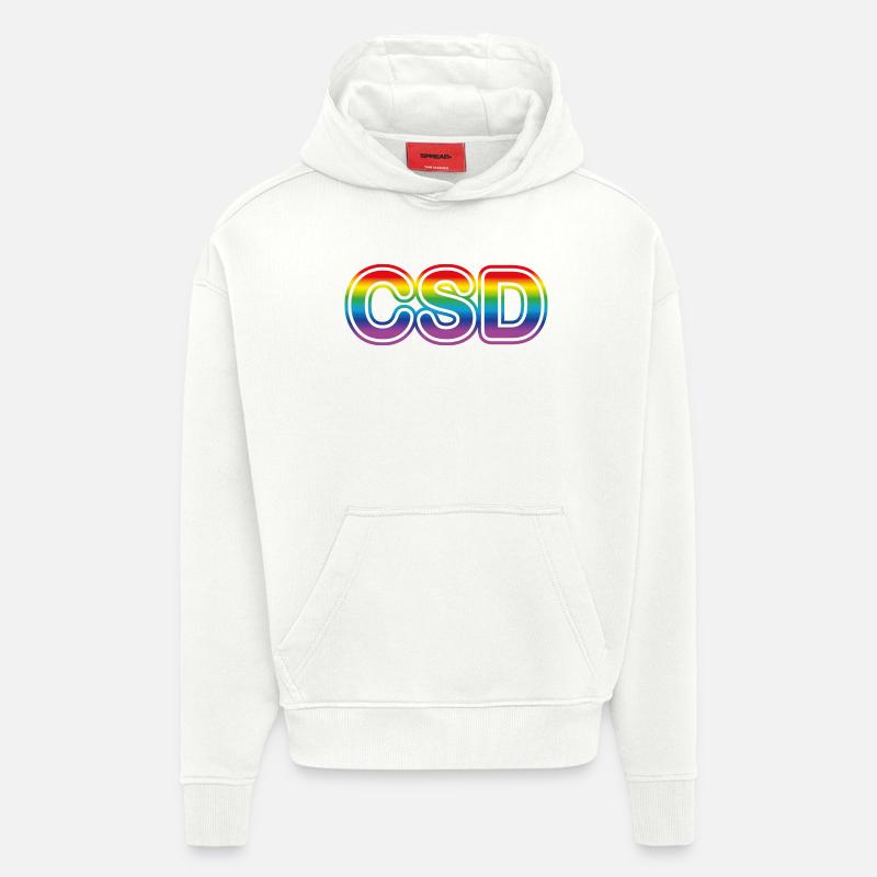 CSD Logo - Hoodie- made by SPREAD  - OFF WHITE